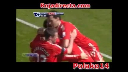 Ливърпул - Блякбърн 2:0 Торес