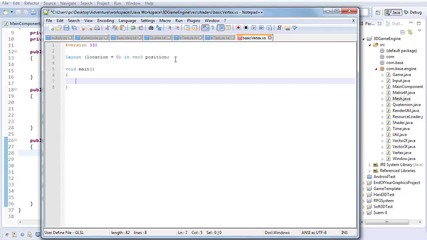 #10 3d Game Engine Tutorial_ Glsl