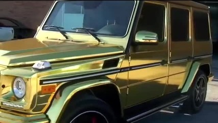 Mercedes-benz G 63 Amg Gold Wrap