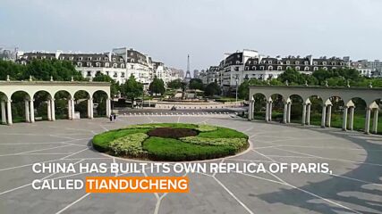 Think you're in Paris? Think again. Welcome to Tianducheng!