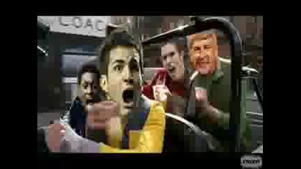 Cesc Fabregas,  Adebayor,  Van Persie,  Arsene Wenger