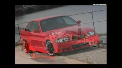 Bmw E36 328 - Sexy Red Bitch 