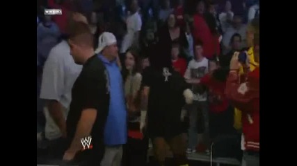Wwe Smackdown 16 10 09 Cm Punk attacks Rey Mysterio after his match