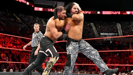 "Woken" Matt Hardy & Bray Wyatt vs. Curtis Axel & Bo Dallas: Raw, May 7, 2018