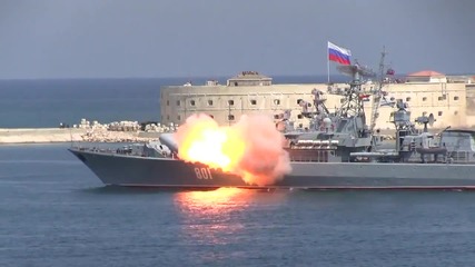 Ракета се взриви при изстрелване от руски кораб