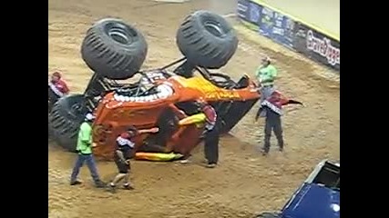 Monster truck crash