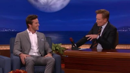 6'5 Armie Hammer Loves His Vespa Scooter