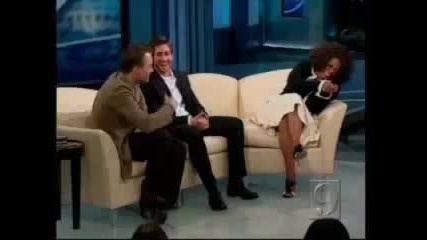 Heath Ledger and Jake Gyllenhaal Интервю При Опра Част 1