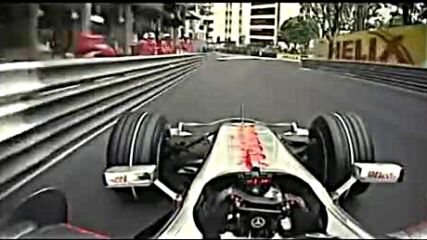 Формула 1 Гран При Монако 2007 Година Квалификацията Фернандо Алонсо На Пол Позицията ( Макларън)