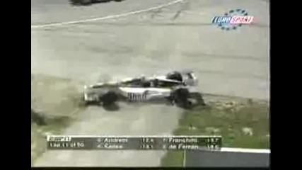 Катастрофа във Formula 1 