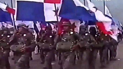 Военен парад в Панама по времето на генерал Нориега