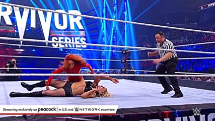 Becky Lynch gets fired up against Charlotte Flair: Survivor Series 2021 (WWE Network Exclusive)