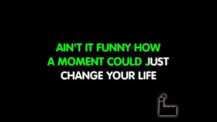 Jennifer Lopez - Ain't It Funny (karaoke)