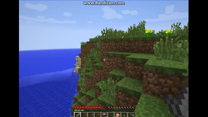 Minecraft Survival S1 E3-за малко да се иэгубя