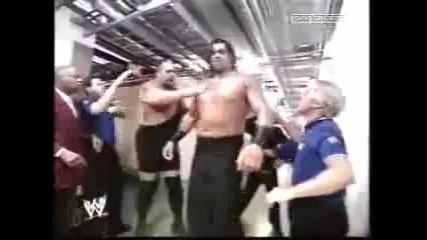 Undertaker Backstage 2006