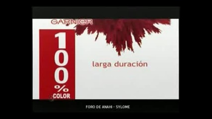 Dulce Maria - Comercial Garnier 100 Color Rojos Prendidos