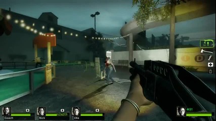 Gameplay Pc - Left 4 Dead 2 (тъмния Карнивал) Dark Carnival - Панаира ! + Коментар