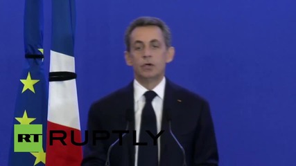 France: 'We are at war' - Sarkozy