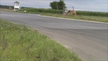Ford Transit V8 drifting