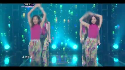 Dalshabet - Bling Bling ~ Music Bank (19.08.11)