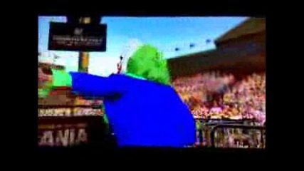 Doink The Clown evil Caw Real Entrance Legends of Wrestlemania
