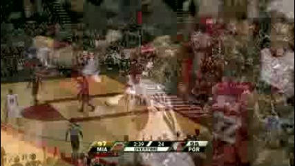Miami Heat vz Portland 01.09.2010
