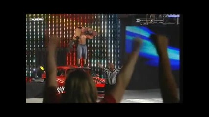 John Cena vs Batista Over The Limit 2010 - Батиста Казва I quit 