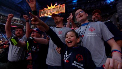 WWE supports the Special Olympics World Games 2019