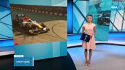 Никола Цолов подкара болид из улиците на София