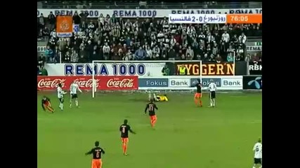 Rosenborg - Valencia Cf 0 - 2 de Pablo Hernandez