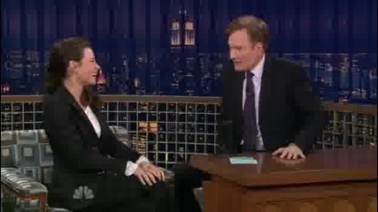 Evangeline Lilly - Late Night With Conan Obrien - 28 January 2009 