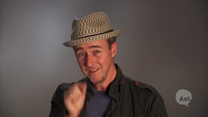Edward Norton's dangerous drink for 'water For People' Campaign Challenge