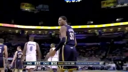 Oklahoma City Thunder vs Indiana Pacers 113 - 89 [02.03.2011]