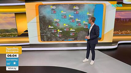 Прогноза за времето (15.06.2026 - сутрешна)
