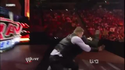 Skull Crushing Finale on R-truth at the stage