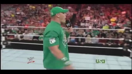 Wwe Raw 16.4.2012 John Cena Talk About His Match Against Brock Lesnar