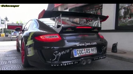 Porsche 997 Gt3 Rs на Нюрбургринг