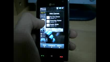 Lg Viewty(vtocco theme).flv