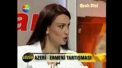 Karabagdan cikmayiz diyen ermeni picini susturdu Ganire Pasayeva 3 