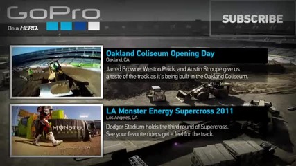 Gopro Hd Oakland Monster Energy Supercross 2011