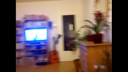 crazy girl door fail