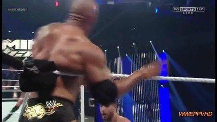 Elimination Chamber 2013: Cm Punk vs. The Rock Highlights