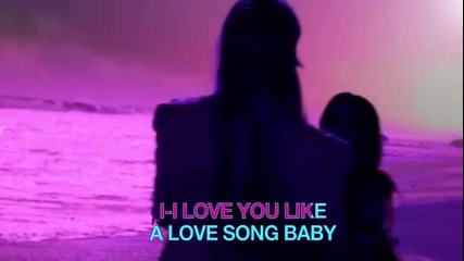 Превод & Текст ! Selena Gomez - Love You Like A Love Song [ Offical Music Video ]