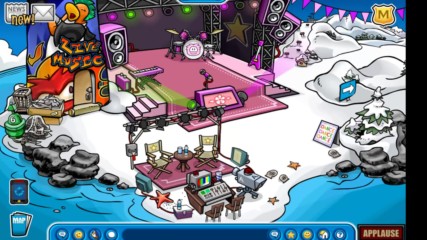 Club Penguin Music - Music Jam 2011 - Beach