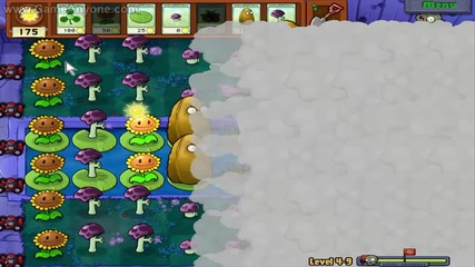Plants vs Zombies level 4-9