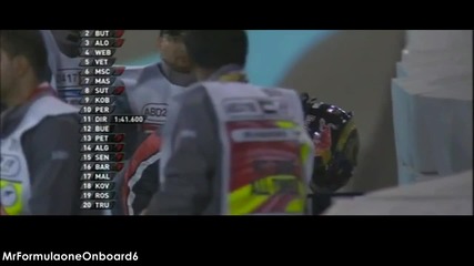 F1 Гран при на Абу Даби 2011 - Vettel се блъска на Fp2 [hd]