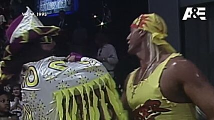 WCW steals Hulk Hogan and Randy Savage from WWE: A&E WWE Rivals: WWE vs. WCW