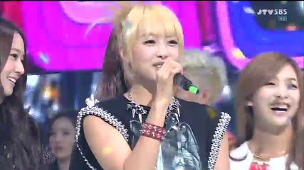 Today's Winner - F(x) @ Inkigayo (08.07.2012)