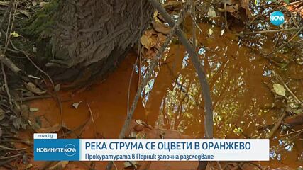 Кметът на Перник: Струма е отровена, водата е кафява