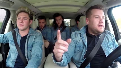 One Direction - Carpool Karaoke с James Corden